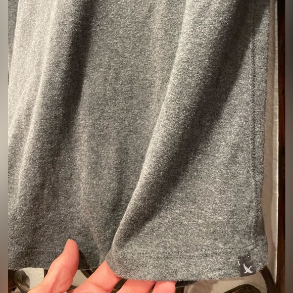 Eddie Bauer women’s Outdoor hooded gray long-sleeve pullover size Medium - Picture 4 of 7